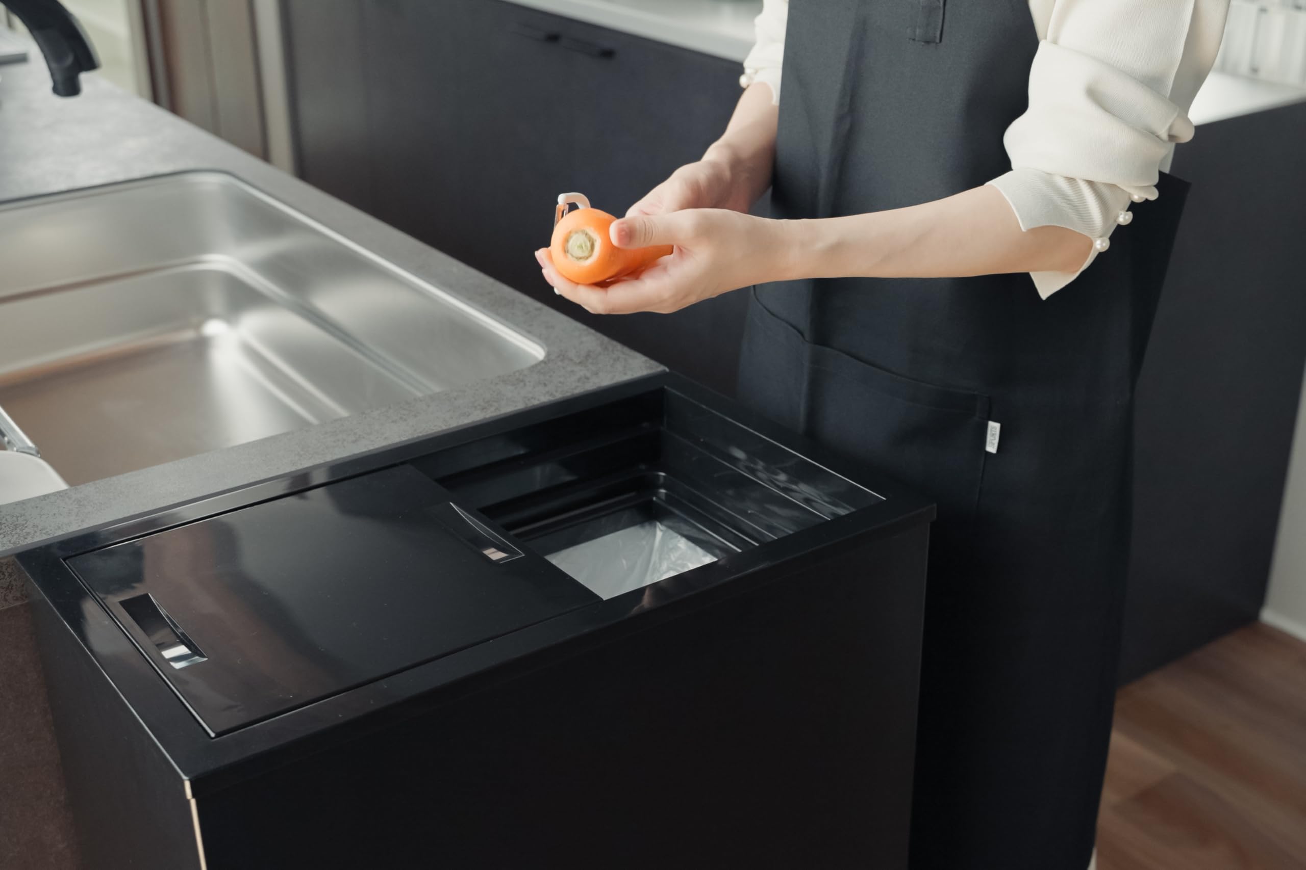 Amazon.co.jp: 【アウトレット商品】BELTONA ブラック 冷凍ゴミ箱
